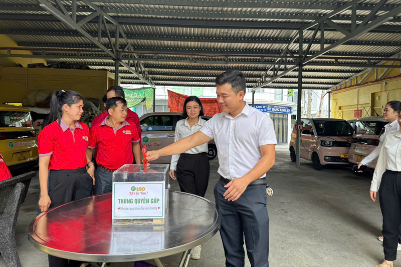 Let's Go Taxi chung tay hướng về miền Bắc thân yêu sau bão lũ