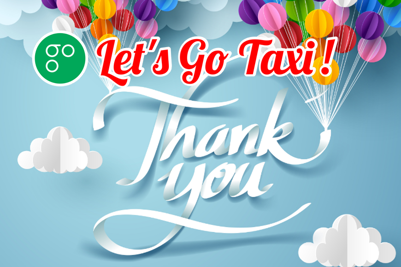 Tri ân các nhà hảo tâm và đối tác đã hỗ trợ Let's Go Taxi trong trận lũ lụt vừa rồi